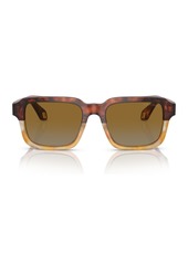 Giorgio Armani Men's Sunglasses, Gradient AR8194U - Red Havana, Honey Havana