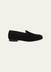 Giorgio Armani Men's Velvet Loafers