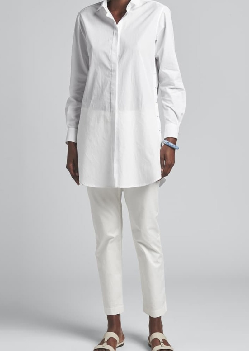 Giorgio Armani Poplin Tunic Shirt