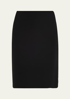 Giorgio Armani Silk Cady Pencil Skirt