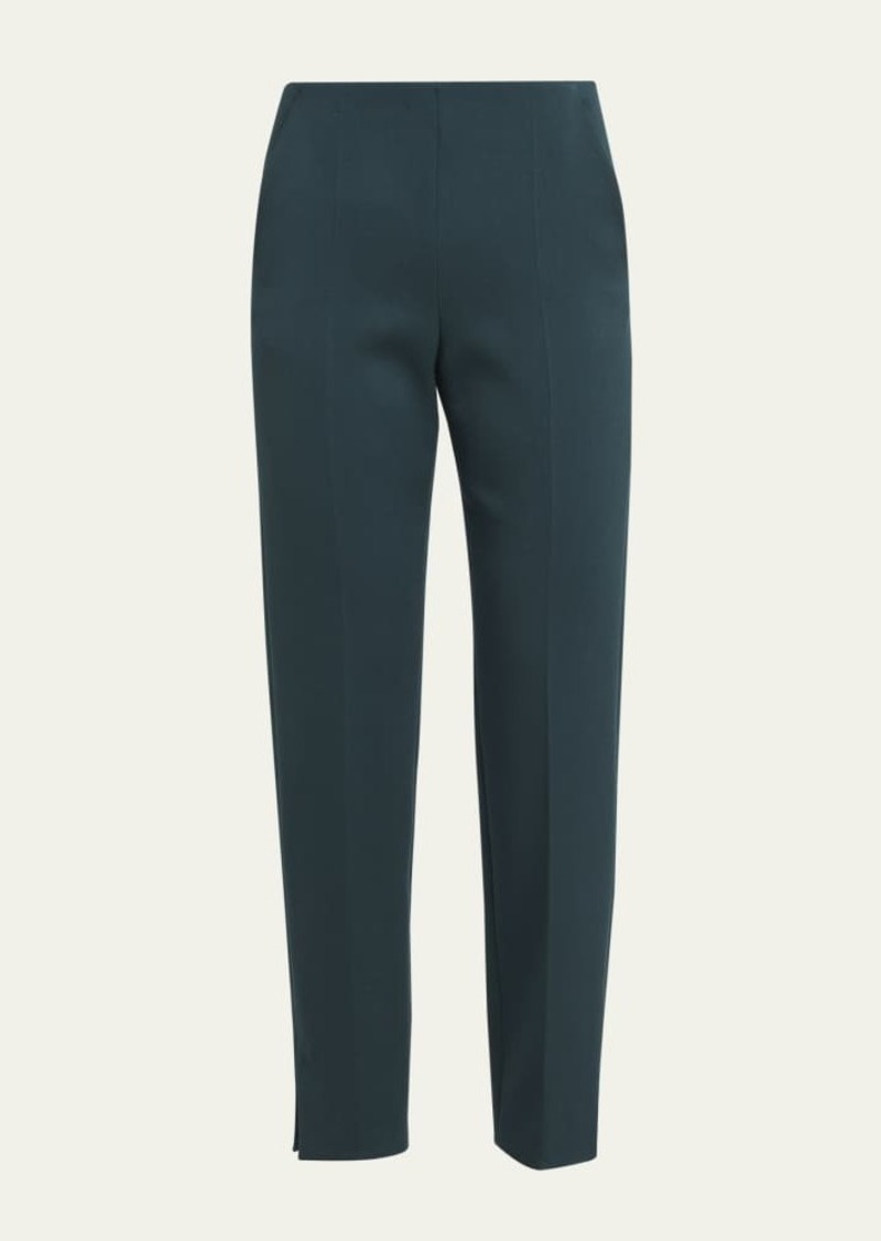 Giorgio Armani Slim-Leg Stretch Wool Trousers