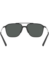 Giorgio Armani Sunglasses, 0AR6110 - MATTE BLACK/GREY
