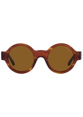 Giorgio Armani Women's Sunglasses, 47 - Striped Havana