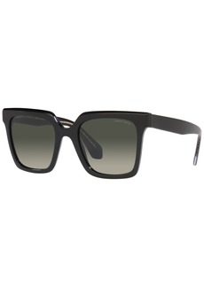 Giorgio Armani Women's Sunglasses, 52 - Black