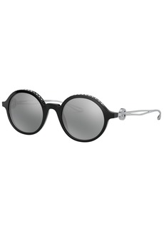 Giorgio Armani Women's Sunglasses - BLACK/GREY MIRROR BLACK