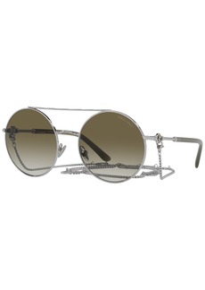 Giorgio Armani Women's Sunglasses, AR6135 56 - Silver Tone