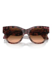 Giorgio Armani Women's Sunglasses, Gradient AR8195U - Bordeaux Havana, Havana Gray