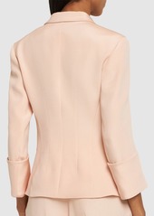 Armani Glittered Silk Double Breast Blazer