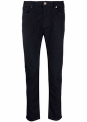 Armani high-rise fitted jeans