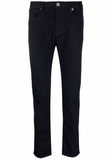 Armani high-rise fitted jeans