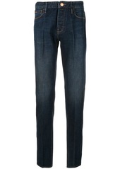 Armani high rise slim fit jeans