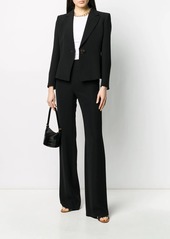 Armani high-waisted wide leg trousers