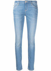 Armani J18 slim-fit worn-wash jeans