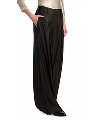 Armani Jersey Wide-Leg Pants