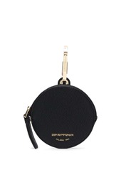 Armani keyring attachment rounded coin purse