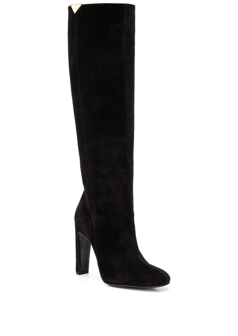 armani knee high boots