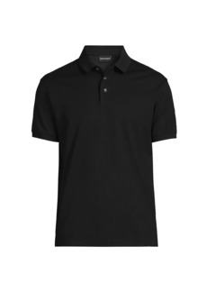 Armani ​Knit Polo Shirt
