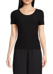 Armani Knit Scoopneck T-Shirt