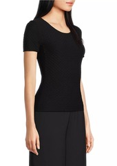 Armani Knit Scoopneck T-Shirt