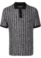 Armani knitted polo shirt