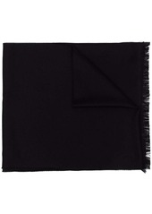 Armani large fringe scarf