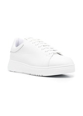 Armani leather low-top sneakers