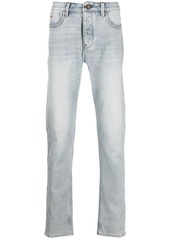 Armani light-wash straight-leg jeans