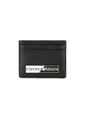 Armani logo patch cardholder