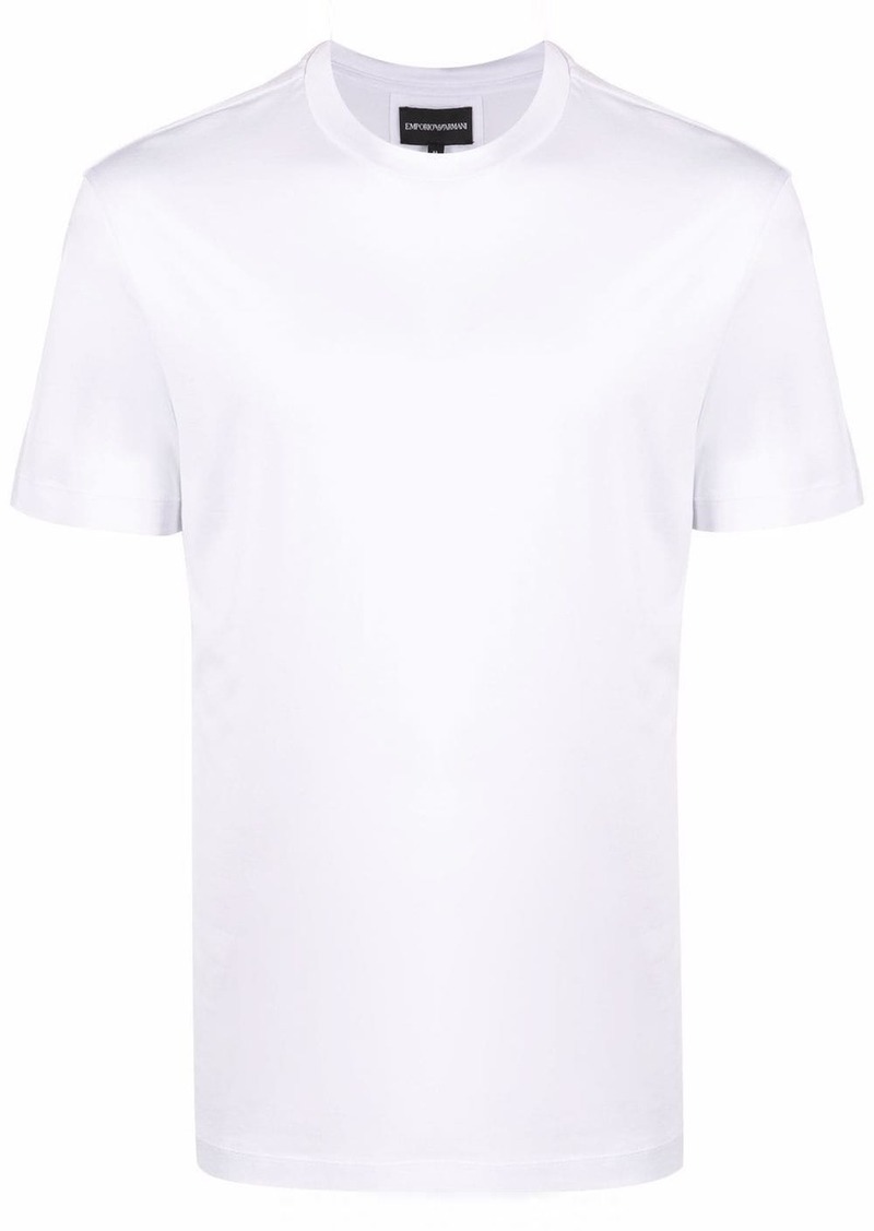 Armani logo-patch short-sleeve T-shirt