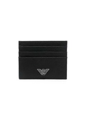 Armani logo-plaque cardholder