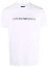 Armani logo-print cotton T-shirt