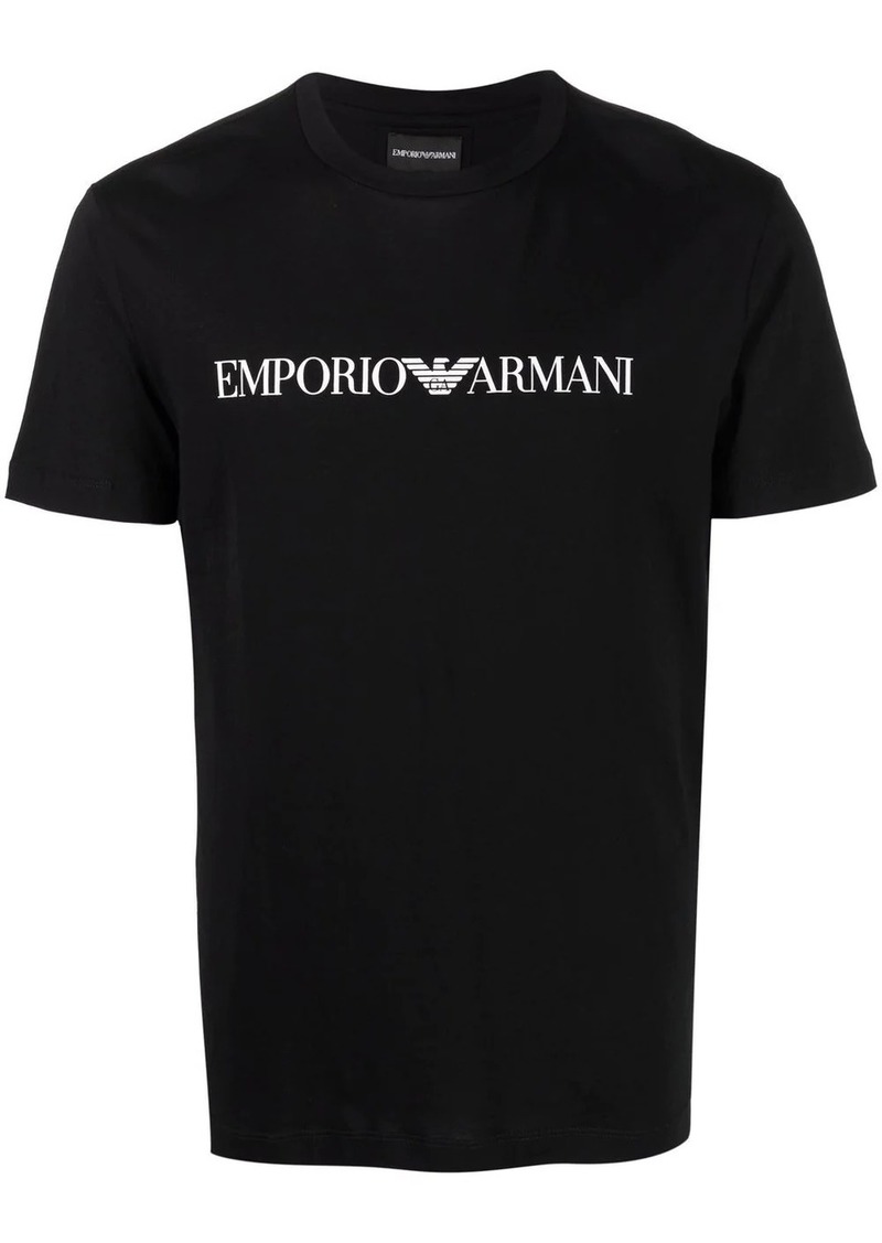 Armani logo-print cotton T-Shirt