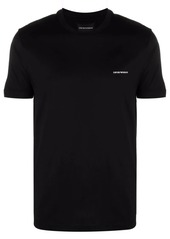 Armani logo-print crew neck T-shirt