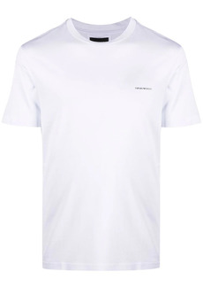 Armani logo-print crewneck T-shirt