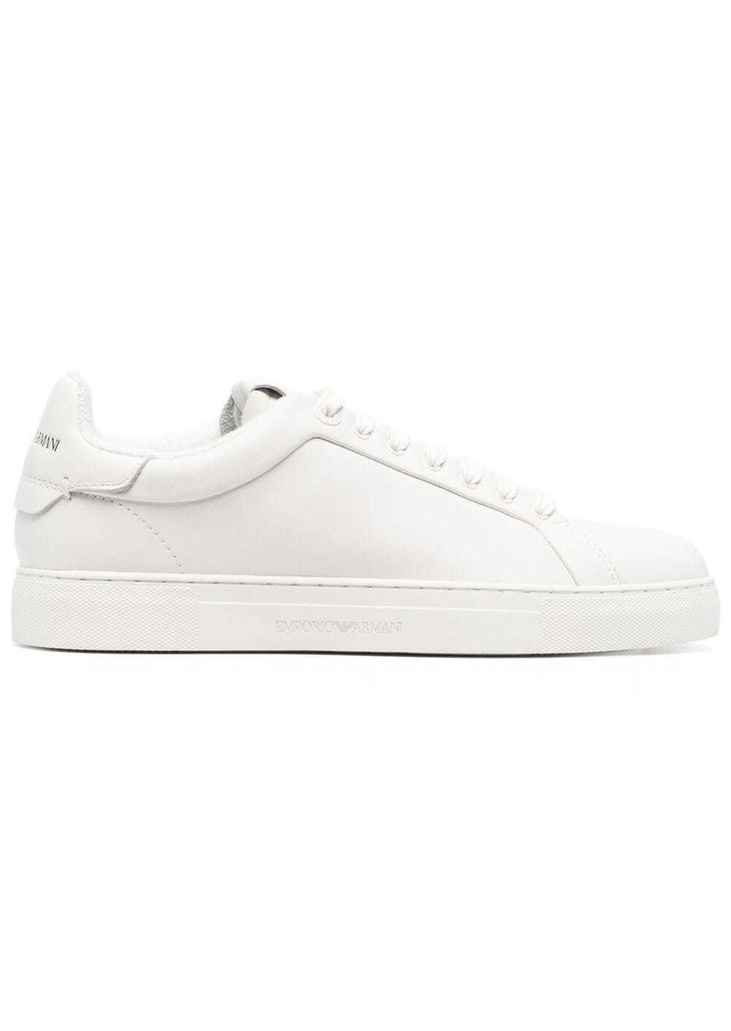 Armani logo-print lace-up sneakers