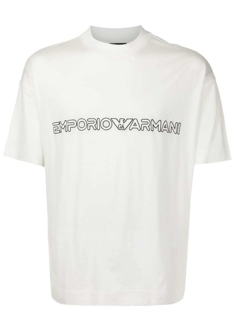 Armani logo-print short-sleeve T-shirt