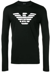 Armani logo print sweatshirt