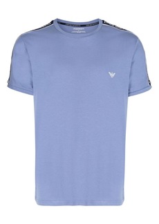 Armani logo-trim cotton T-shirt