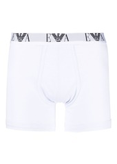 Armani logo-waist cotton boxer briefs