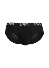 Armani logo-waistband boxer pack