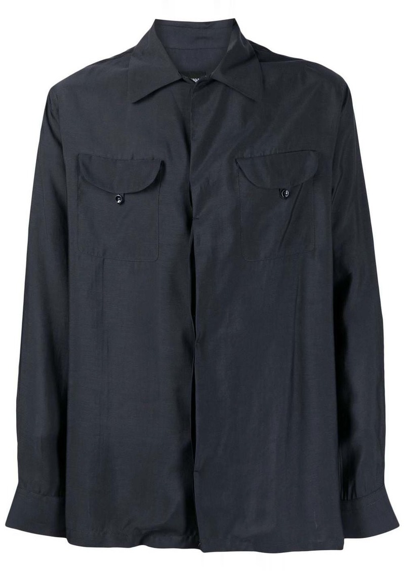 Armani long-sleeve button-up shirt