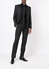 Armani long-sleeve poplin shirt