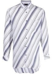 Armani long-sleeved striped shirt