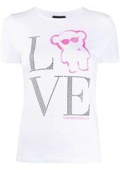 Armani Love embellished T-shirt