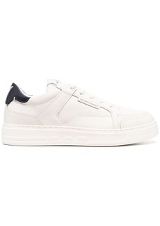 Armani low-top leather sneakers