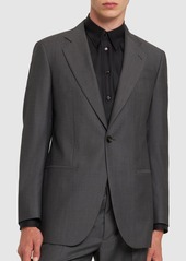 Armani Lvr Exclusive Wool Single Breast Jacket