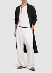 Armani Lyocell Elastic Waistband Pants