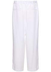 Armani Lyocell Elastic Waistband Pants