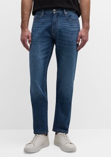 Armani Men's Slim-Fit Medium Wash Jeans