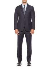 Armani Men's Tonal Windowpane Wool Two-Piece Suit